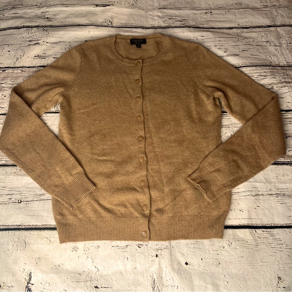 Charter Club Cashmere Luxury Cardigan Size S